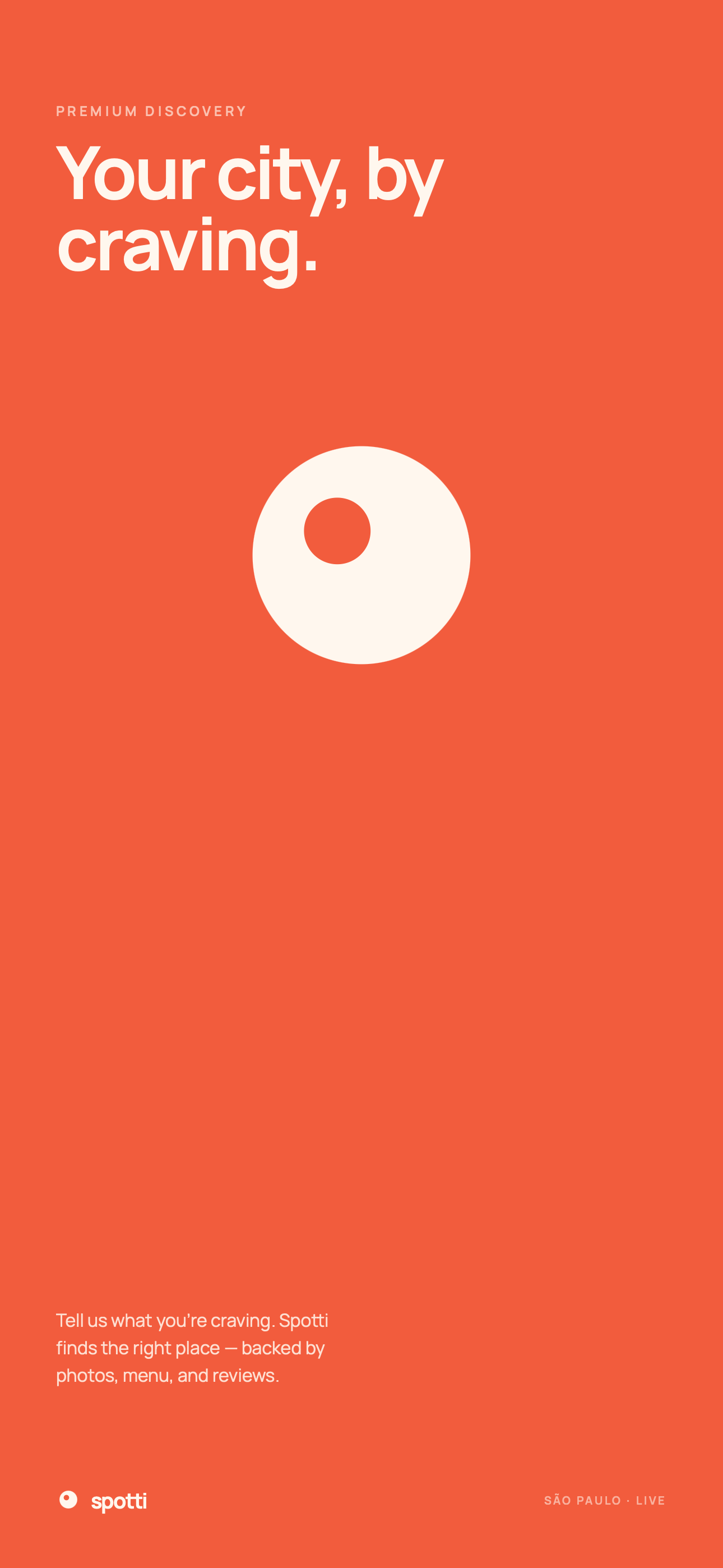Spotti search screen