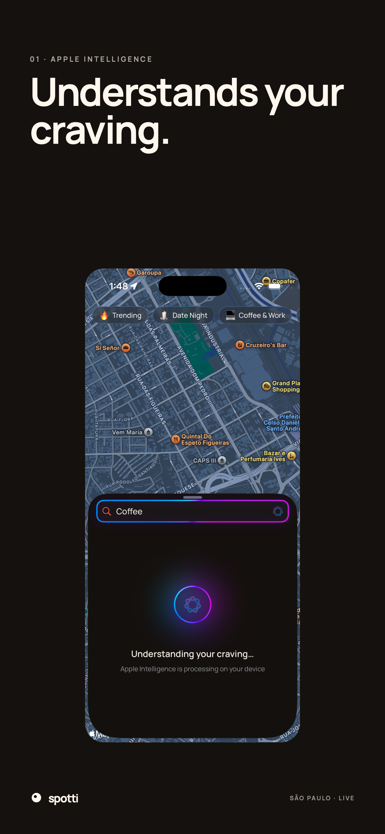 Apple Intelligence on device